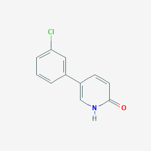 5-(3-Chlorophenyl)pyridin-2(1H)-one
