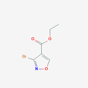 molecular formula C6H6BrNO3 B3045659 3-溴-1,2-恶唑-4-羧酸乙酯 CAS No. 111303-36-7