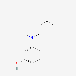 Phenol, 3-[ethyl(3-methylbutyl)amino]-