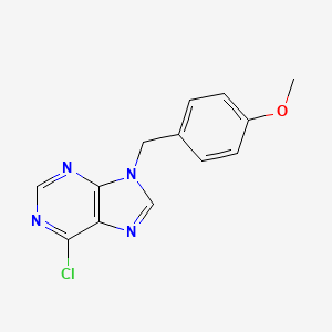 6-chloro-9-(4-methoxybenzyl)-9H-purine