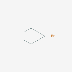 molecular formula C7H11B B3045698 7-Bromobicyclo[4.1.0]heptane CAS No. 1121-39-7