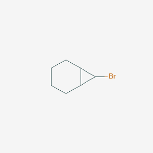 molecular formula C7H11B B3045698 7-溴双环[4.1.0]庚烷 CAS No. 1121-39-7