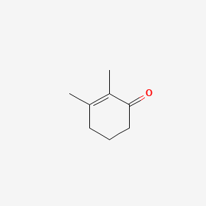 molecular formula C8H12O B3045704 2,3-Dimethyl-2-cyclohexen-1-one CAS No. 1122-20-9