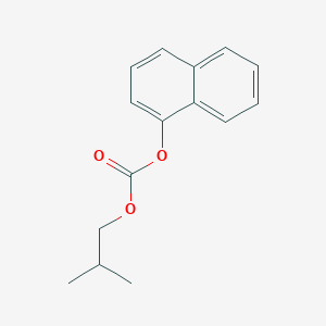 molecular formula C15H16O3 B3045706 1-萘酚，isoBOC CAS No. 112240-72-9