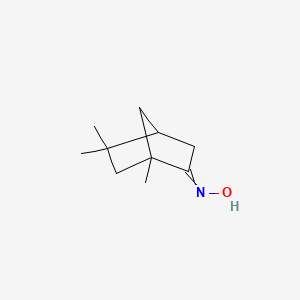 Bicyclo[2.2.1]heptan-2-one, 1,5,5-trimethyl-, oxime, (E)-