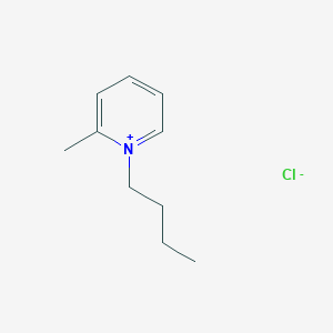 molecular formula C10H16ClN B3045714 1-Butyl-2-methylpyridinium chloride CAS No. 112400-85-8