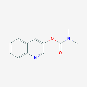 Quinolin-3-yl dimethylcarbamate