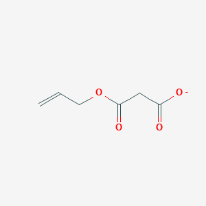 molecular formula C6H7O4- B3045760 3-Oxo-3-[(prop-2-en-1-yl)oxy]propanoate CAS No. 113240-46-3