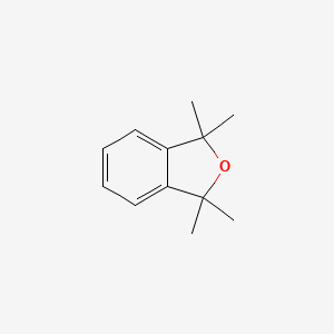 molecular formula C12H16O B3045781 异苯并呋喃，1,3-二氢-1,1,3,3-四甲基- CAS No. 113710-83-1