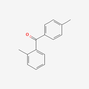 molecular formula C15H14O B3045795 Methanone, (2-methylphenyl)(4-methylphenyl)- CAS No. 1140-16-5