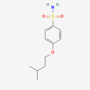 4-(3-Methylbutoxy)benzene-1-sulfonamide