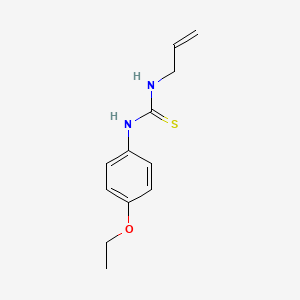 molecular formula C12H16N2OS B3045807 Thiourea, N-(4-ethoxyphenyl)-N'-2-propenyl- CAS No. 1142-30-9