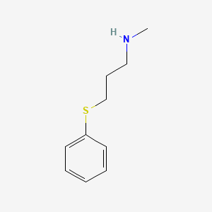 molecular formula C10H15NS B3045815 N-Methyl-3-(phenylthio)-1-propanamine CAS No. 114458-67-2