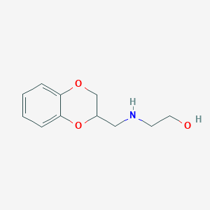2-[(2,3-Dihydro-benzo[1,4]dioxin-2-ylmethyl)-amino]-ethanol