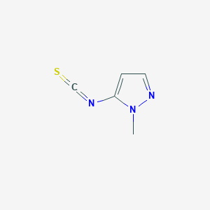 1H-Pyrazole, 5-isothiocyanato-1-methyl-