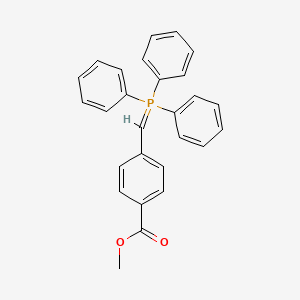 Benzoic acid, 4-[(triphenylphosphoranylidene)methyl]-, methyl ester