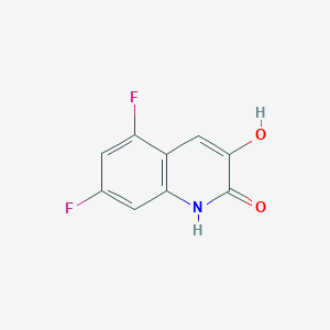 5,7-difluoro-3-hydroxyquinolin-2(1H)-one