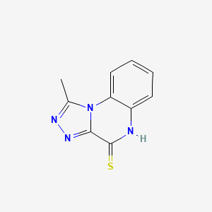 1-methyl[1,2,4]triazolo[4,3-a]quinoxaline-4(5H)-thione