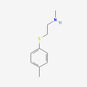 N-Methyl-2-[(4-methylphenyl)thio]ethanamine