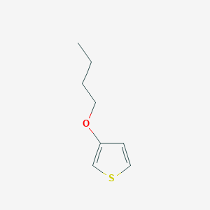 molecular formula C8H12OS B3045869 Thiophene, 3-butoxy- CAS No. 115417-53-3