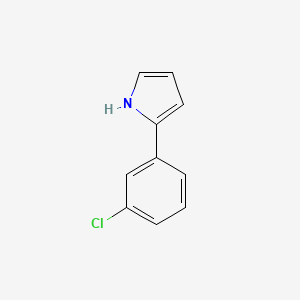 1H-Pyrrole, 2-(3-chlorophenyl)-