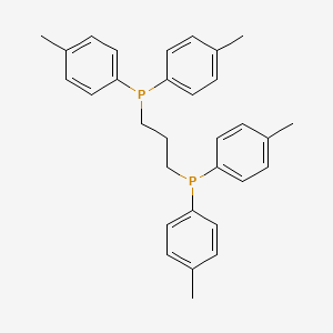 molecular formula C31H34P2 B3045877 1,3-Bis[bis(4-methylphenyl)phosphino]propane CAS No. 115583-11-4