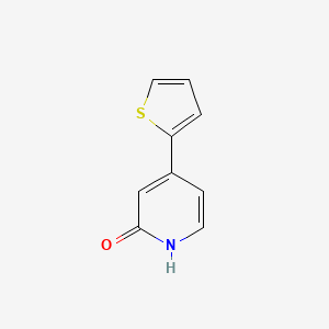 4-(Thiophen-2-yl)pyridin-2(1H)-one