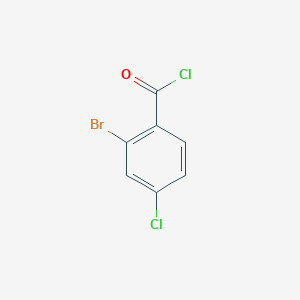 molecular formula C7H3BrCl2O B3045946 2-Bromo-4-chlorobenzoyl chloride CAS No. 116779-74-9