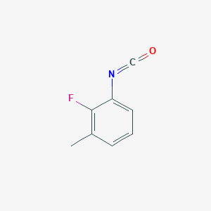 molecular formula C8H6FNO B3045987 2-Fluoro-1-isocyanato-3-methylbenzene CAS No. 1174233-37-4