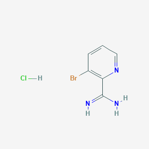 3-Bromopicolinimidamide hydrochloride
