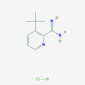 3-(tert-Butyl)picolinimidamide hydrochloride