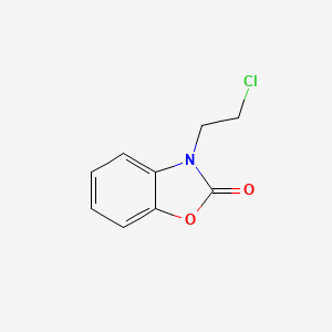 3-(2-Chloroethyl)-2,3-dihydro-1,3-benzoxazol-2-one