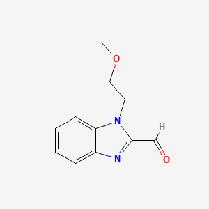 1-(2-methoxyethyl)-1H-benzimidazole-2-carbaldehyde