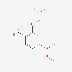 Methyl 4-amino-3-(2,2-difluoroethoxy)benzoate