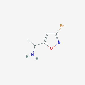 1-(3-Bromo-isoxazol-5-YL)-ethylamine