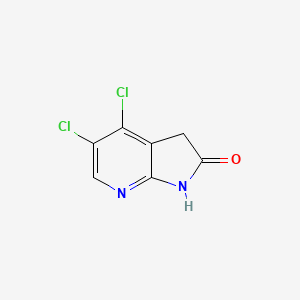 4,5-Dichloro-1H-pyrrolo[2,3-b]pyridin-2(3H)-one