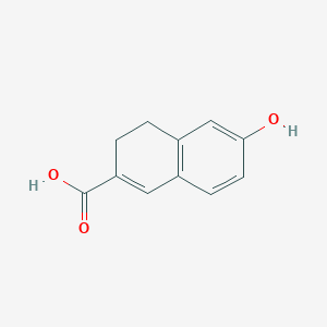 6-Hydroxy-3,4-dihydronaphthalene-2-carboxylic acid