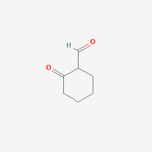 molecular formula C7H10O2 B3046087 2-Oxocyclohexanecarbaldehyde CAS No. 1193-63-1