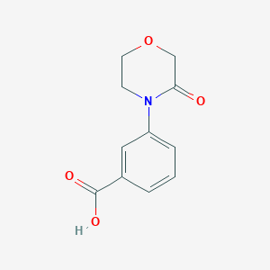 3-(3-Oxomorpholino)benzoic acid