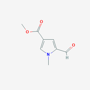 B3046100 methyl 5-formyl-1-methyl-1H-pyrrole-3-carboxylate CAS No. 119580-82-4