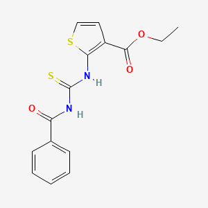 Ethyl 2-(3-benzoylthioureido)thiophene-3-carboxylate