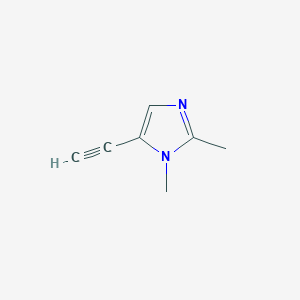 5-ethynyl-1,2-dimethyl-1H-imidazole