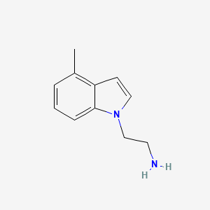 2-(4-methyl-1H-indol-1-yl)ethanamine