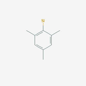 molecular formula C9H11Si B3046170 (2,4,6-Trimethylphenyl)silane CAS No. 120578-34-9