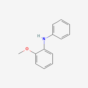 molecular formula C13H13NO B3046184 Benzenamine, 2-methoxy-N-phenyl- CAS No. 1207-92-7