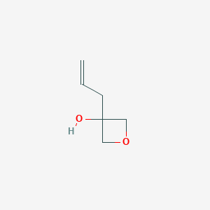 molecular formula C6H10O2 B3046194 3-Allyloxetan-3-OL CAS No. 1207175-29-8