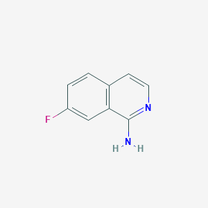 molecular formula C9H7FN2 B3046198 7-Fluoroisoquinolin-1-amine CAS No. 1207448-26-7