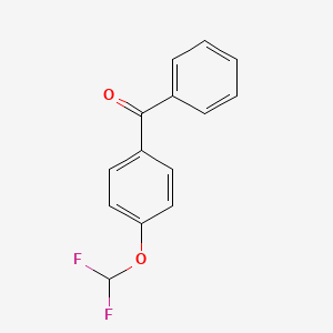 [4-(Difluoromethoxy)phenyl](phenyl)methanone