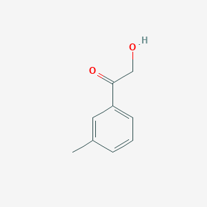 molecular formula C9H10O2 B3046259 2-Hydroxy-1-(3-methylphenyl)ethanone CAS No. 121612-23-5