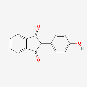 2-(4-hydroxyphenyl)-1H-indene-1,3(2H)-dione